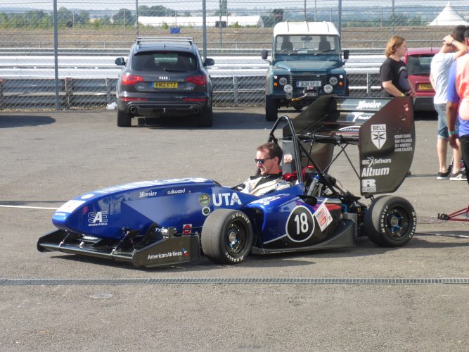 Trinity’s first Formula Student team competes at Silverstone