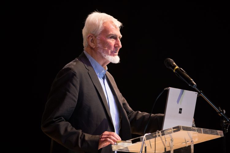 Professor John O'Keeffe, Nobel Prize winner, delivers his talk on The Future of the Brain.
