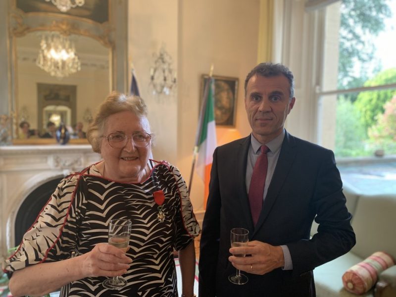 Prof Barbara Wright named Chevalier de la Légion d’honneur by French Government  
