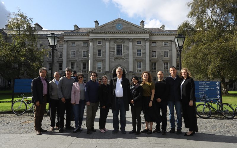 International speakers gathered in Trinity for the symposium. They included Maxim Kontsevich (IHES & Fields Medal Winner (1998)); Andrei Okounkov (Columbia University, USA & Fields Medal Winner (2006)); and Yuri Tschinkel (New York University, USA & Simons Foundation).