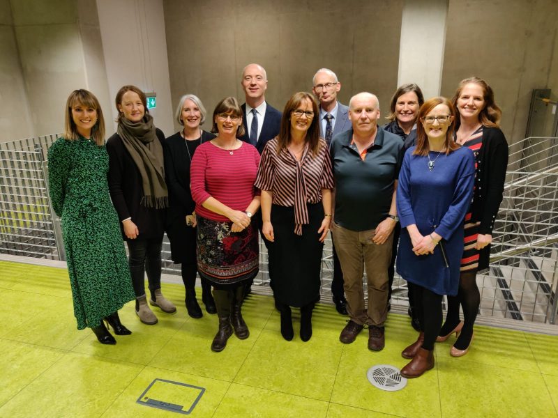 The IAPSE committee pictured at the launch.