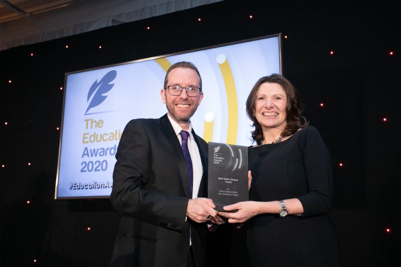 Trinity wins Best Green Campus Award 2020
