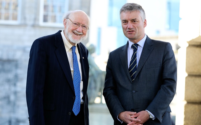 Prof Campbell & Provost.