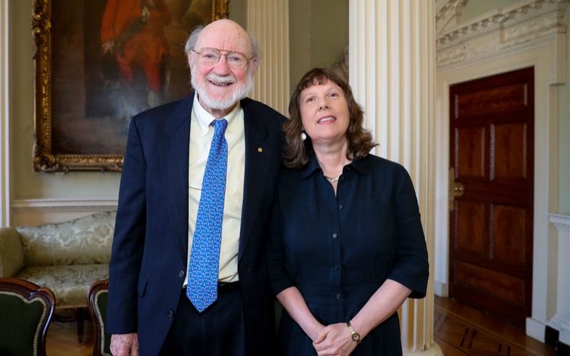 Prof Campbell & Prof Holland.