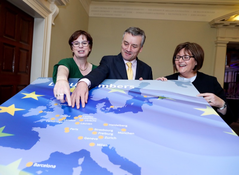 L-R:Patricia Reilly, Provost,  Dr  Anne Looney.