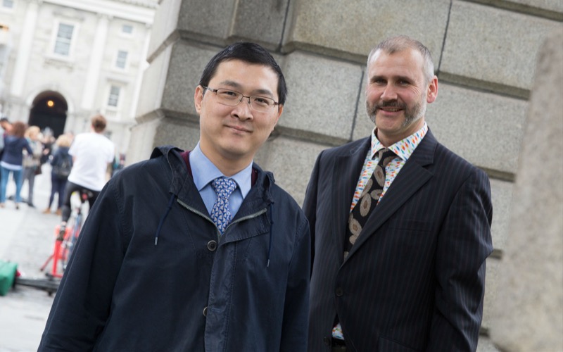 Professor Adrian Tien and Professor Duckworth