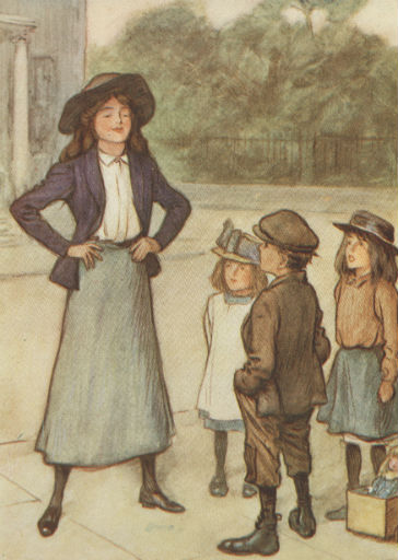 A Wild Irish Girl, L.T. Meade, Illustrated by Lewis Baumer, 1910. Credit: Board of Trinity College Dublin.