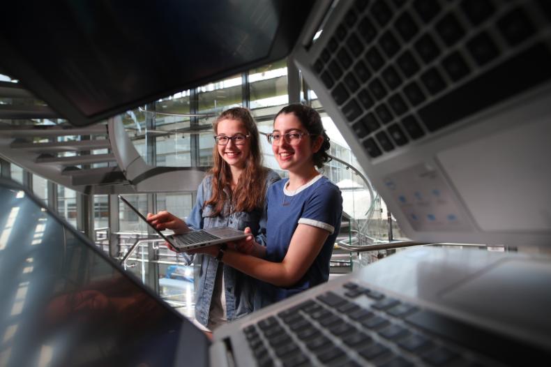 Two students from the 2021 programme asa seen through a tech lens.