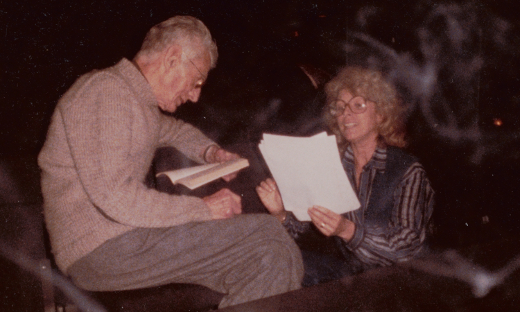Beckett with Billie Whitelaw