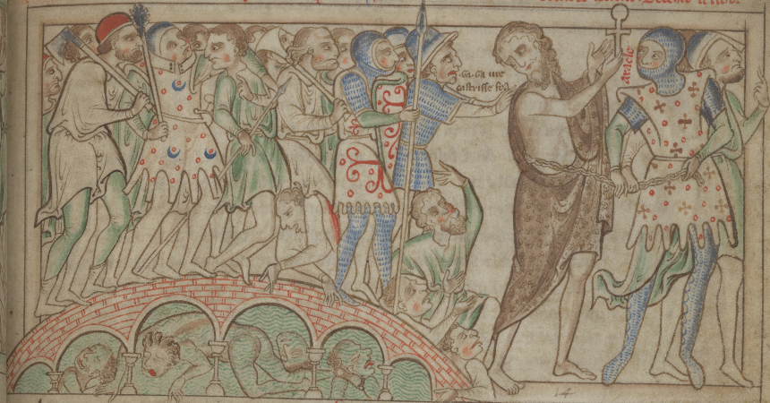 Image from The Book of St Albans, Trinity College Dublin