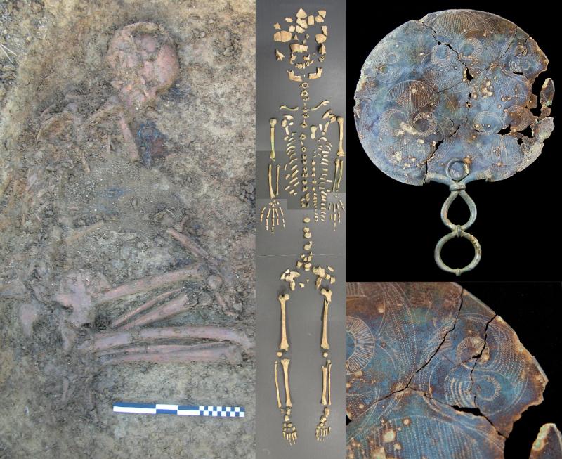 Durotrigian burial of a young woman from Langton Herring