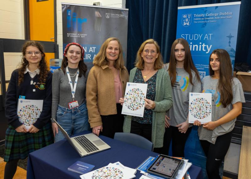 Students of St Tiernans in Trinity.
