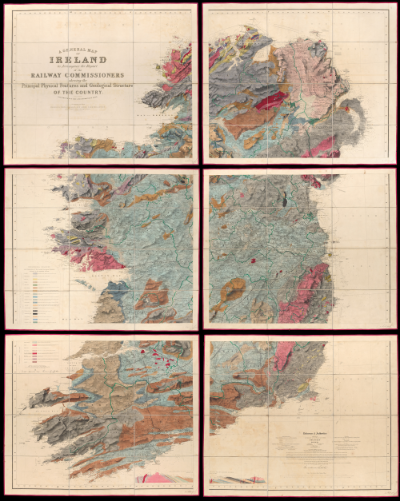 A general map of Ireland to accompany the Report of the Railway Commissioners