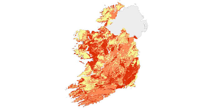 radon map of ireland